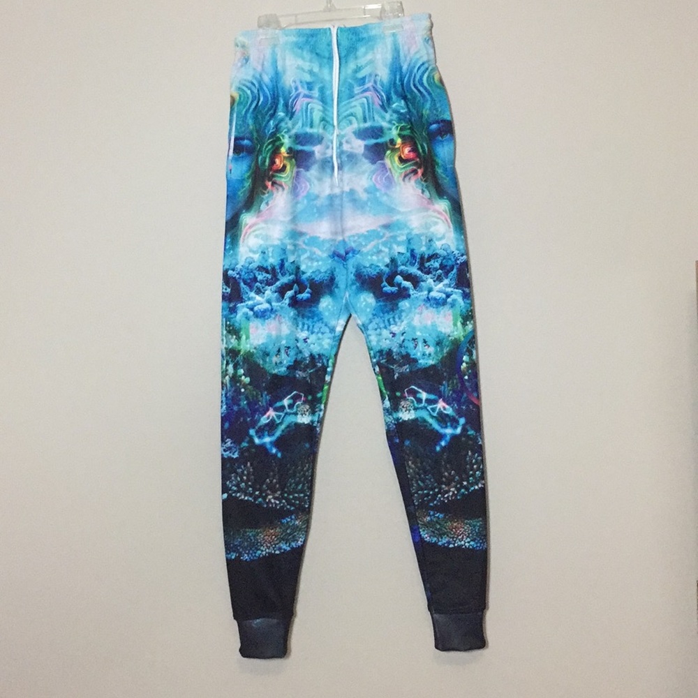 Imagine Music Festival Merch The Head Space EDM Print Jogger Pants